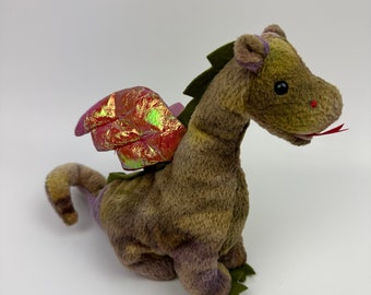 Ty Beanie Baby “Scorch” the Dragon - Colours Vary (7 inch)