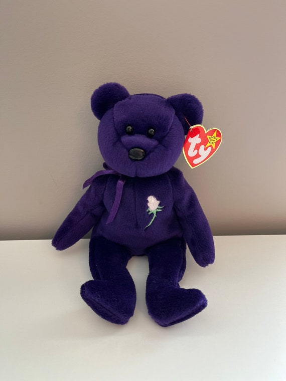 Beanie baby babies princess Diana bear special tush tag errors - Toys