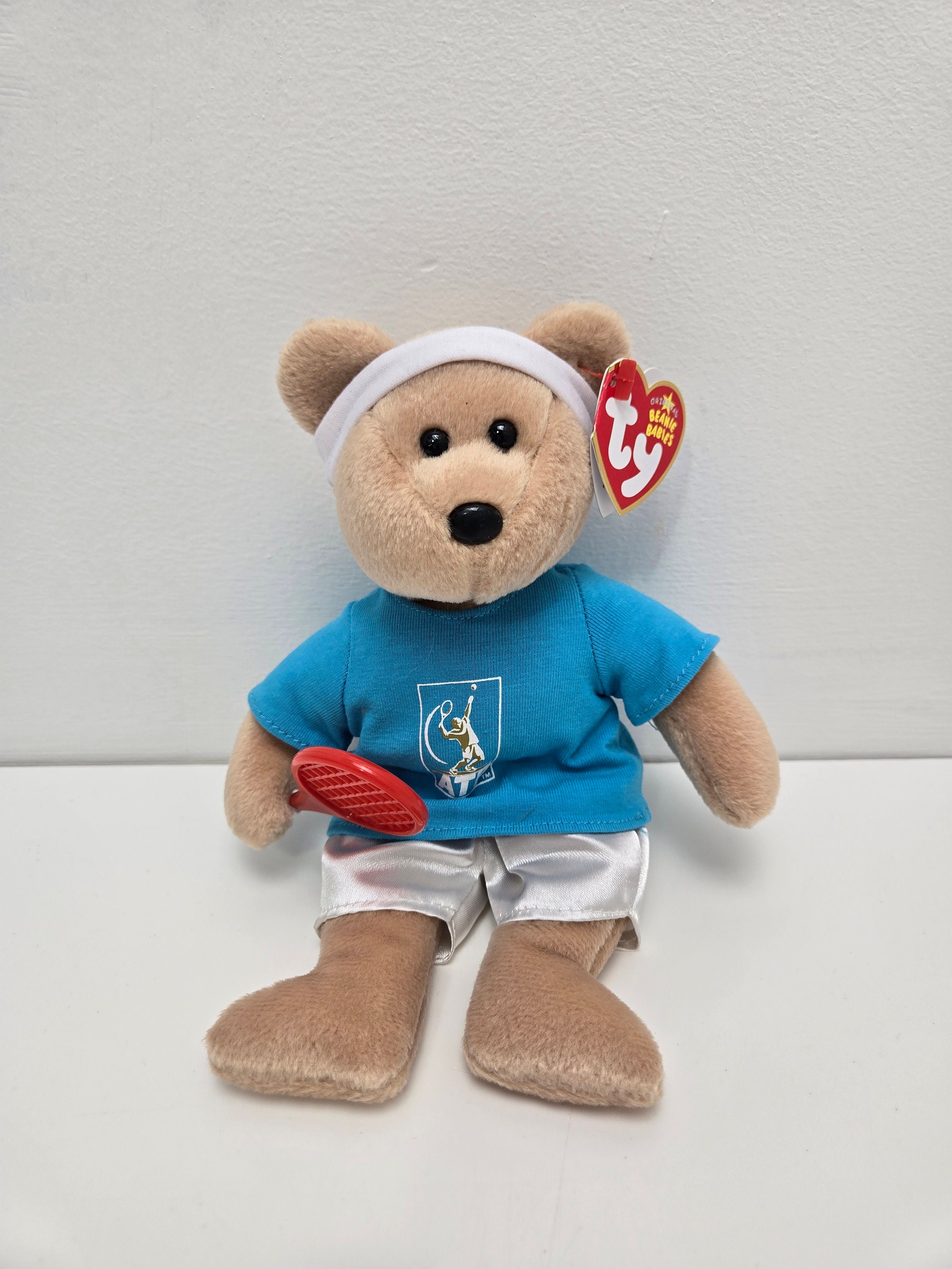 フェデラー ベアーぬいぐるみ 新品 Ty Beanie Baby「フェダーベア」ロジャー・フェデラーのテニスベア