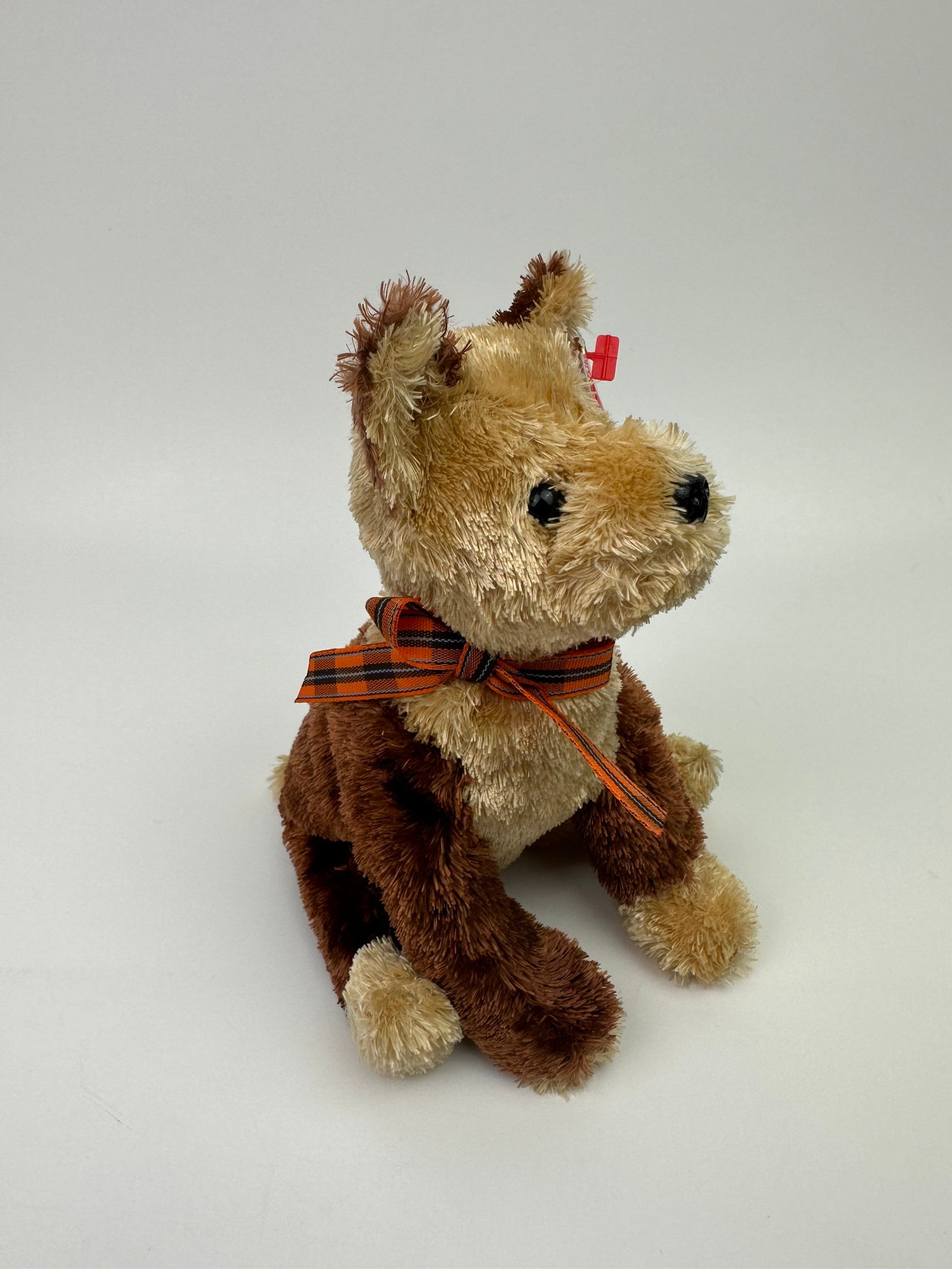 Ty Beanie Baby “fidget” the Dog With Plaid Scarf! (5.5 Inch) - Etsy