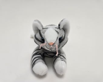 Ty Beanie Baby “Prance” the Tabby Cat - No Hang Tag! (8 inch)