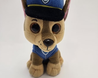 Ty Beanie Boo “Chase” the German Shepherd - Paw Patrol Dog - No Hang Tag (6 inch)