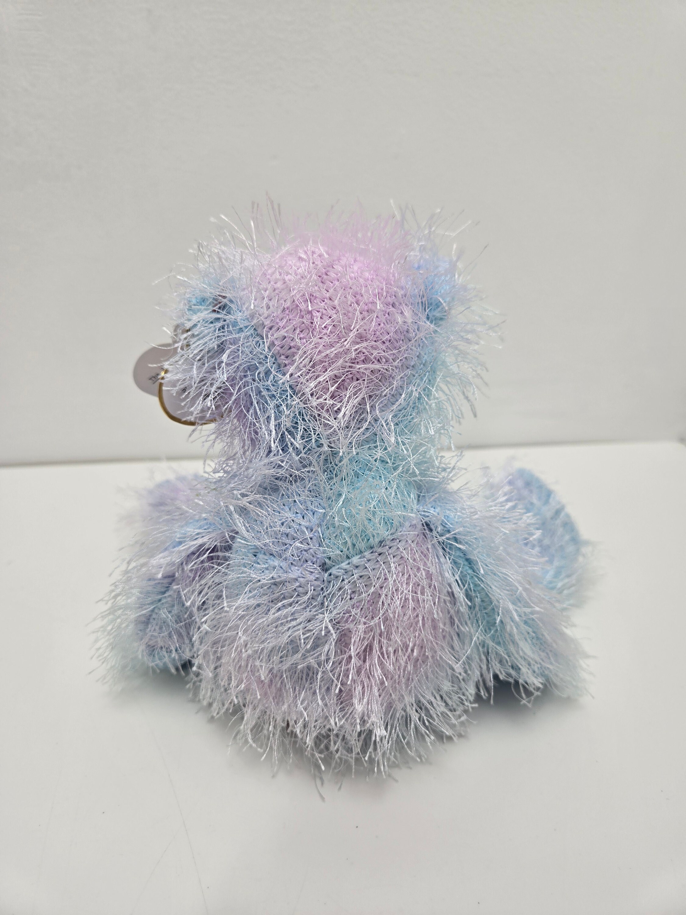 クマ型ぬいぐるみ 紫と青のグラデーション Ty Punkiesコレクション「ツイズルズ」紫と青のクマ（7インチ） - Etsy