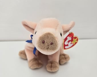 « Knuckles » le cochon Ty Beanie Baby (5 pouces)