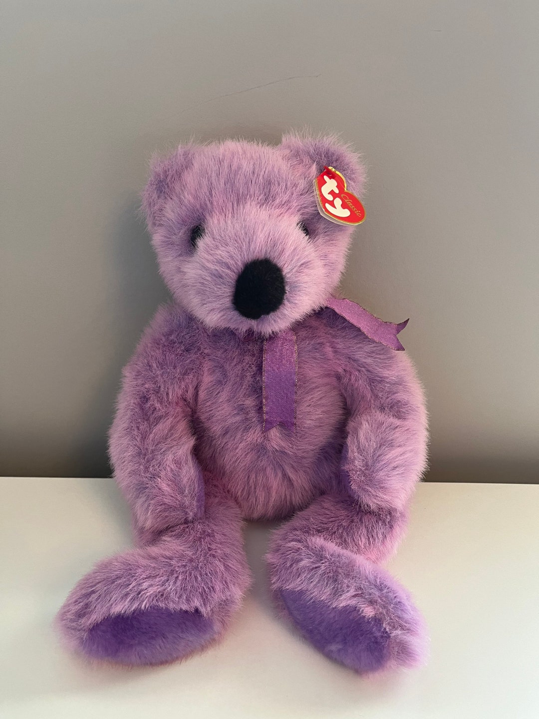 Purple hotsell bear ty