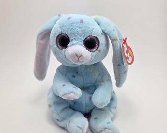 Ty Beanie Bellies “Bluford” the Blue Easter Bunny Rabbit! (7.5 inch)