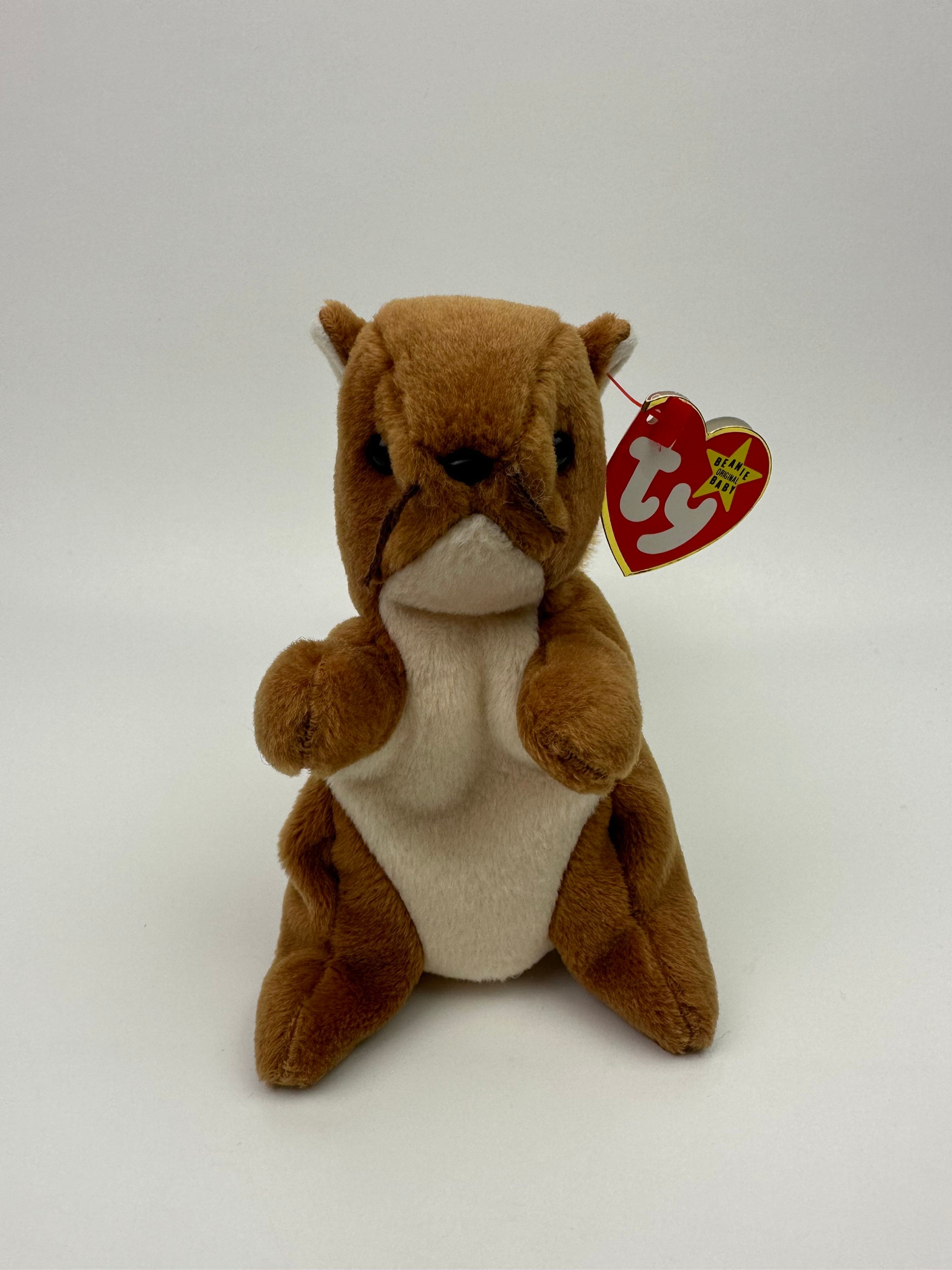 Ty Beanie Baby nuts the Squirrel 5.5 Inch