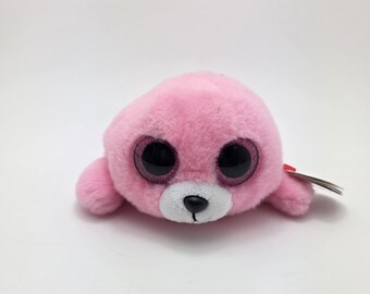 TY Beanie Boo “Pierre” the Pink Baby Seal (6 inch)