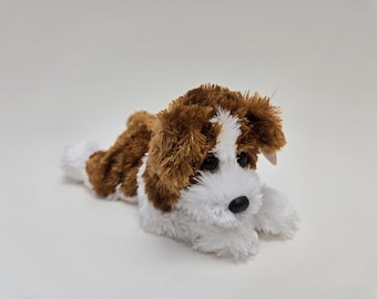 Ty Beanie Baby “Rowdy” the Dog (Brown & White Version) *RARE* (7.5 inch)
