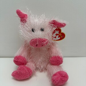 Ty Punkies Collection “Snort” the Pink Pig  (8 inch)