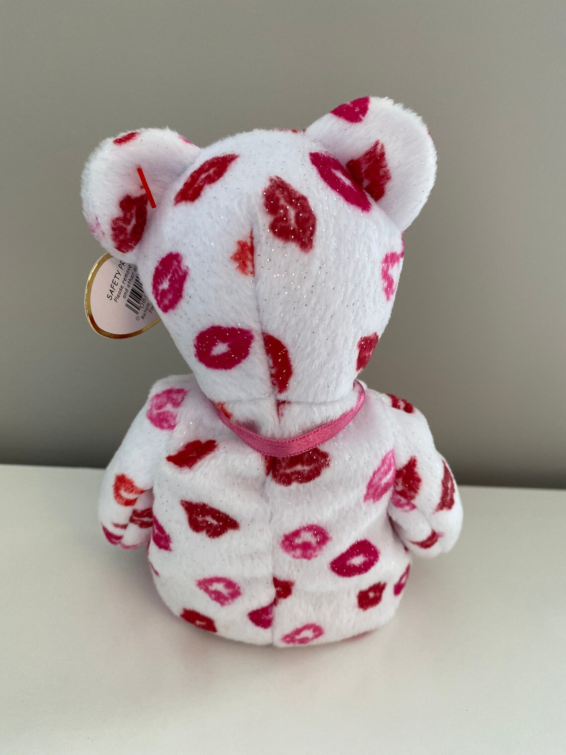 TY Beanie Baby Kissy the Love Bear 8.5 inch Etsy