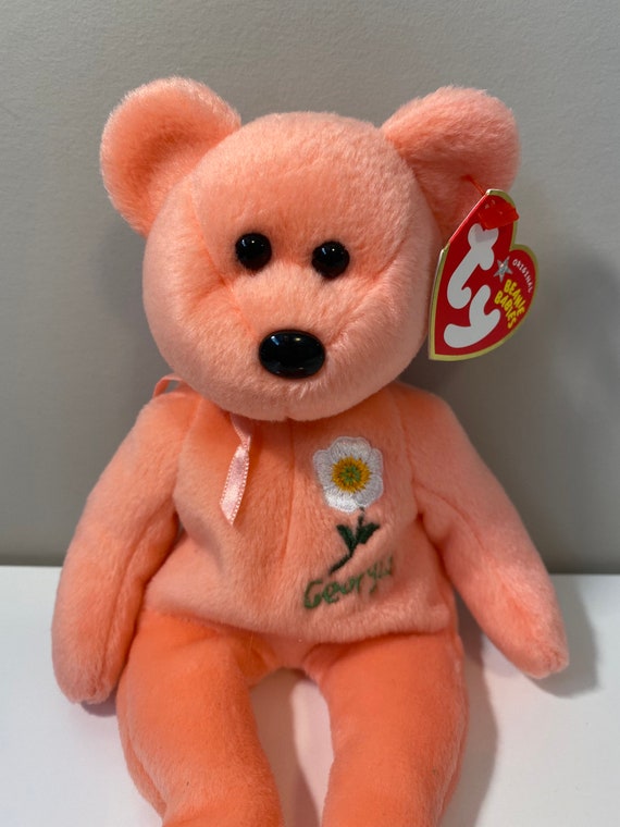 Rose best sale beanie baby