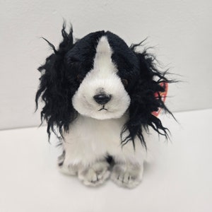 Ty Beanie Baby “Frolic” the Black and White Springer Spaniel Dog (7 inch)