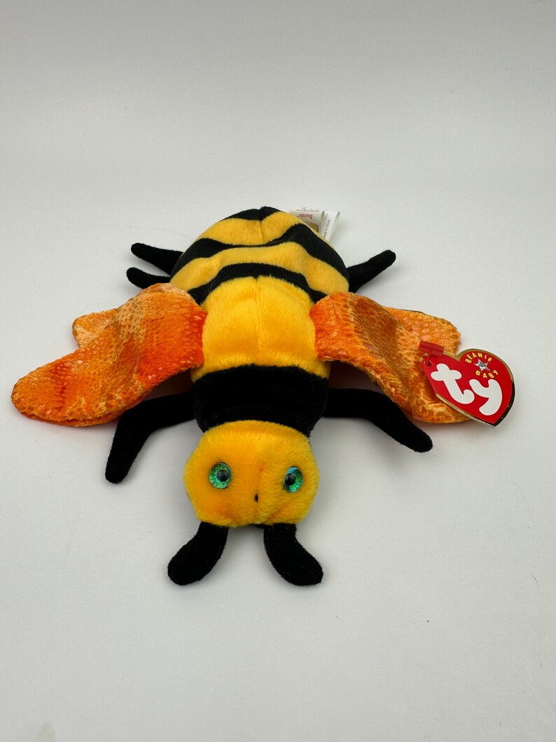 Ty Beanie Baby “buzzie” the Bee (6.5 Inch) - Etsy