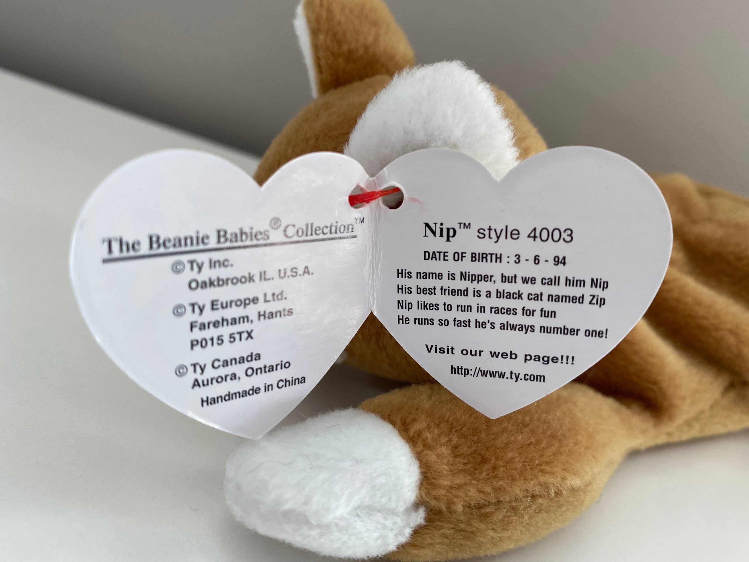 Nip the sale cat beanie baby