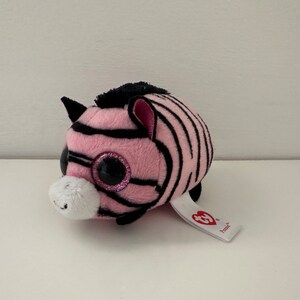 Ty Beanie Boos Teeny Tys 4 PENNIE Zebra Stackable Plush Stuffed Animal Toy  MWMT