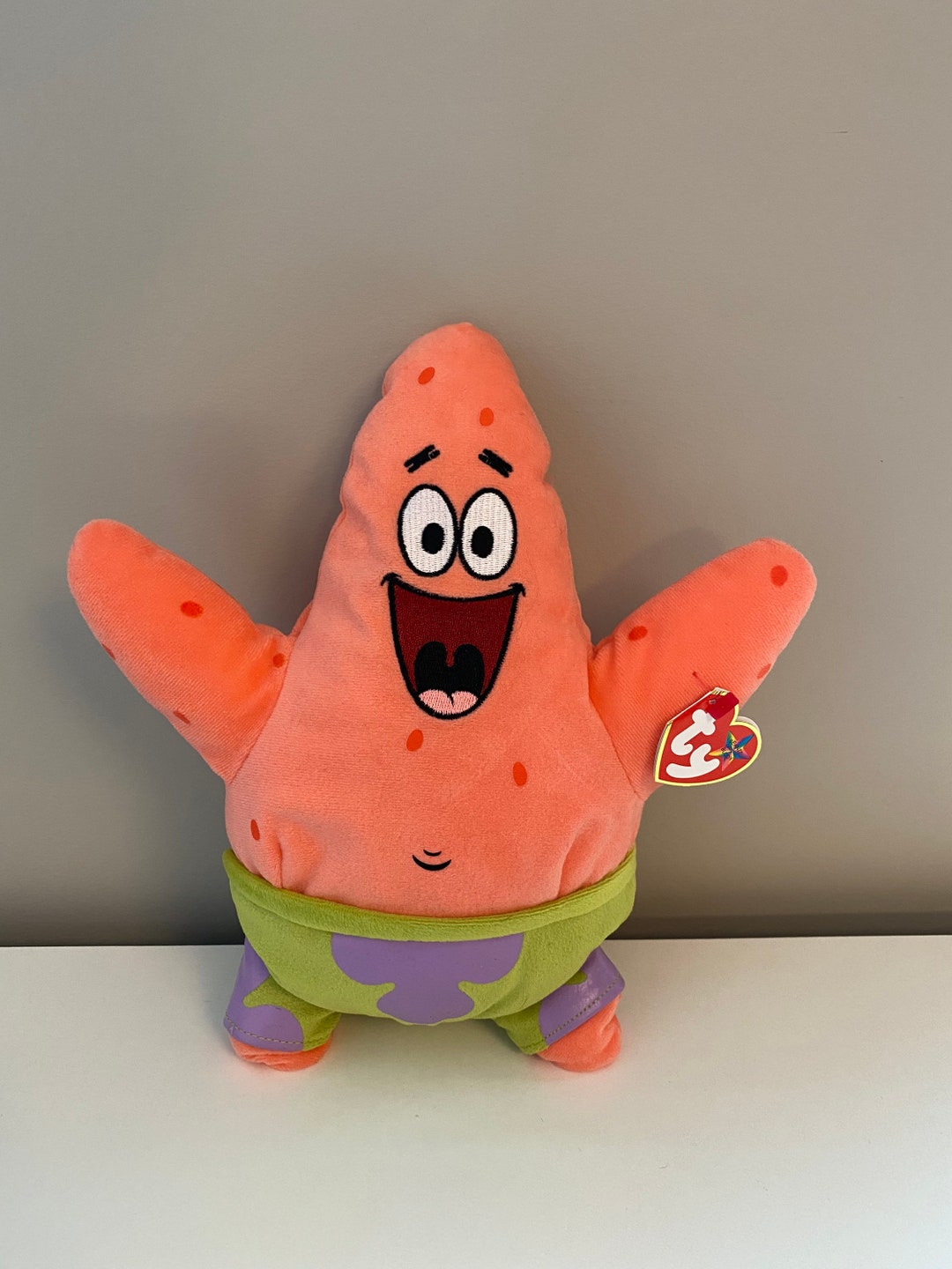 Ty Beanie Buddy「パトリック・スター」スポンジ・ボブ スクエアパンツ