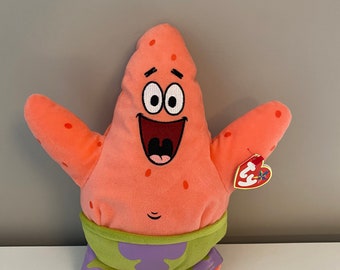 Ty Beanie Buddy「パトリック・スター」スポンジ・ボブ スクエアパンツ