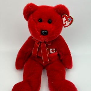 Ty Beanie Buddy “Pierre” the Red Canadian Bear  (14.5 inch)