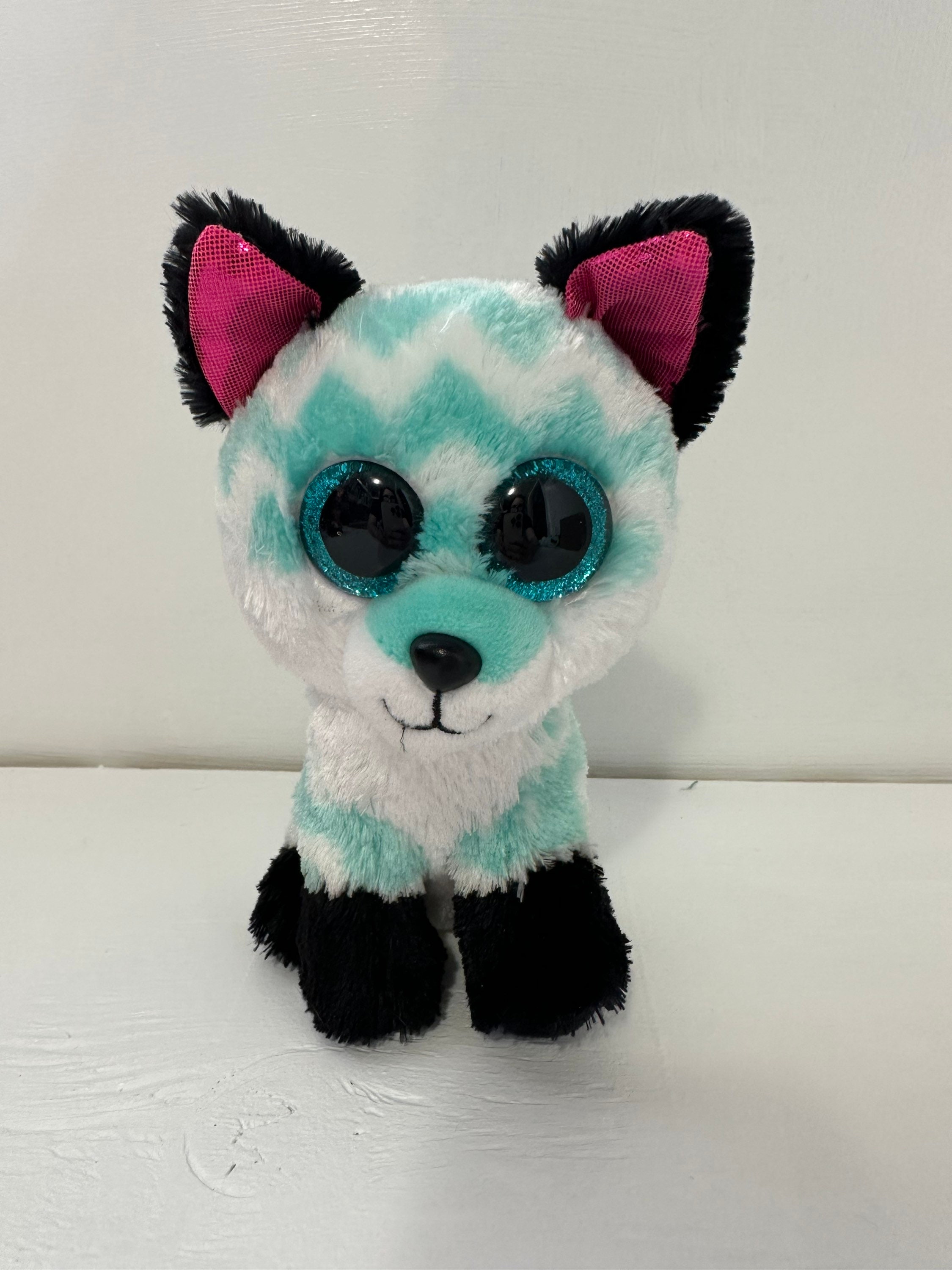 TY Beanie Boo piper the Fox No Hang Tag Claires Exclusive 6 Inch