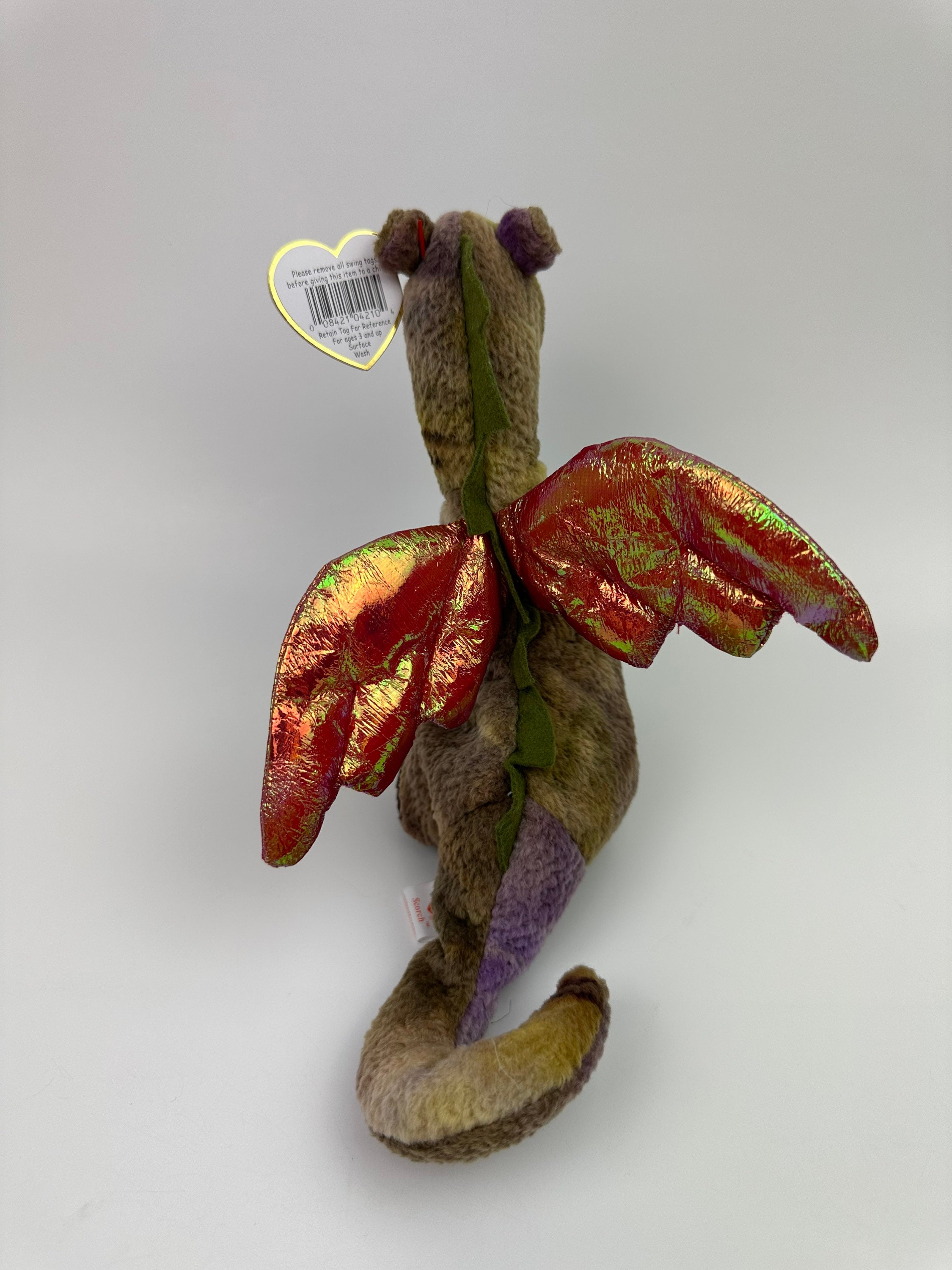 Buy Ty Beanie Baby “scorch” the Dragon - Colours Vary (7 Inch