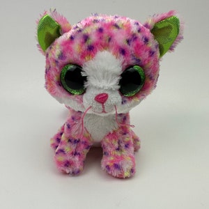 TY Beanie Boo Sophie the Pink Cat - Excellent Condition - No Hang Tag (6 inch)