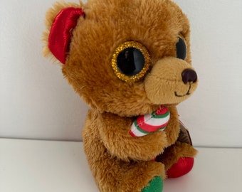 Ty Beanie Boo bella the Holiday Bear 6 Inch Etsy