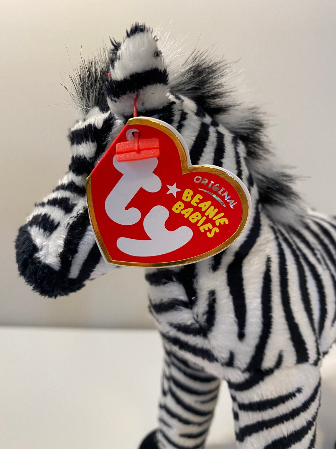 TY Beanie Baby Dizz the Zebra 7.5 inch | Etsy