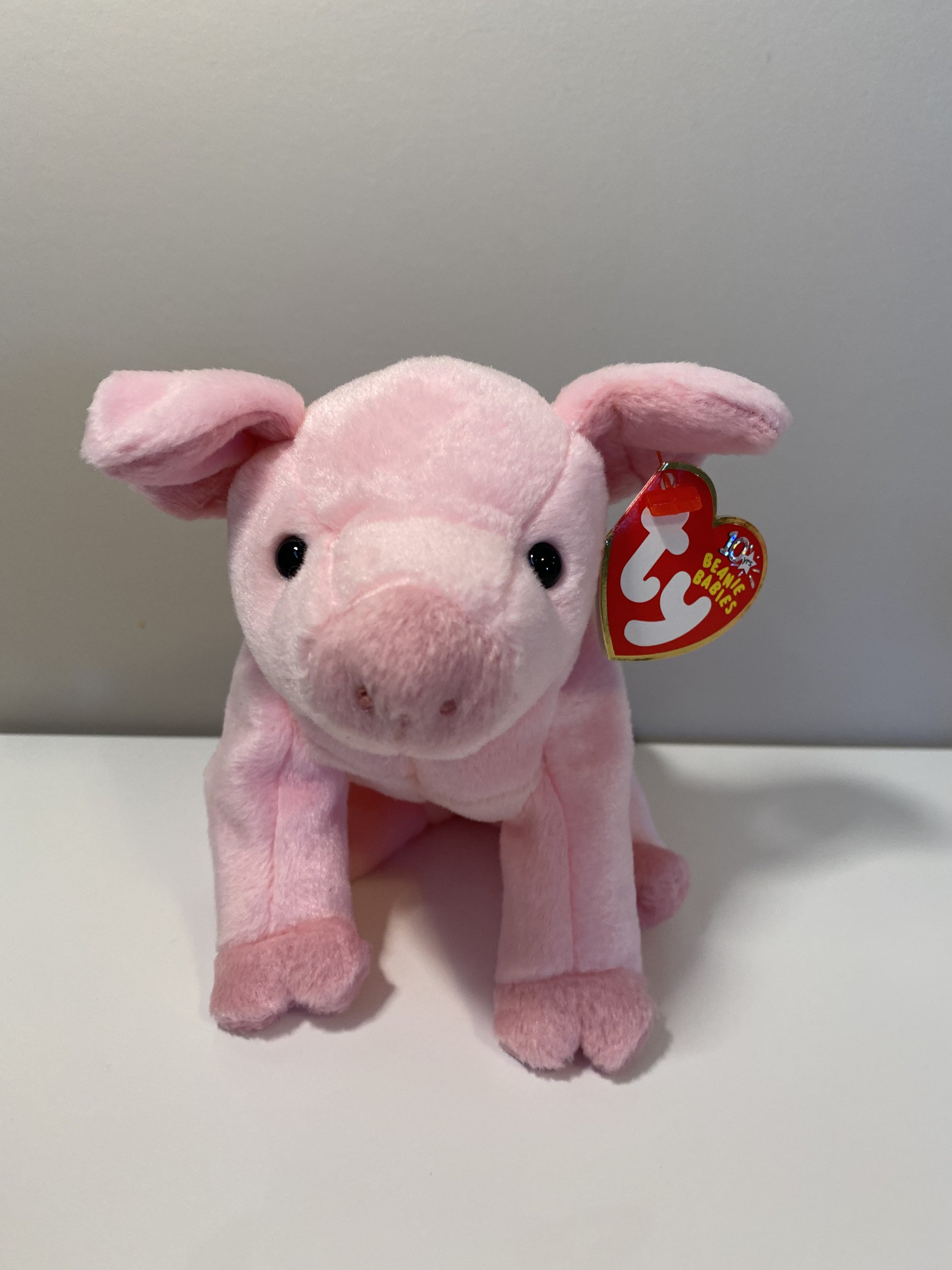 MINT with MINT TAGS TY HAMLET the PIG BEANIE BABY 