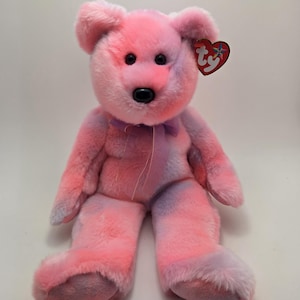 Ty Beanie Buddy “clubby V” the Pink Bear Ie (13.5 Inch) - Etsy