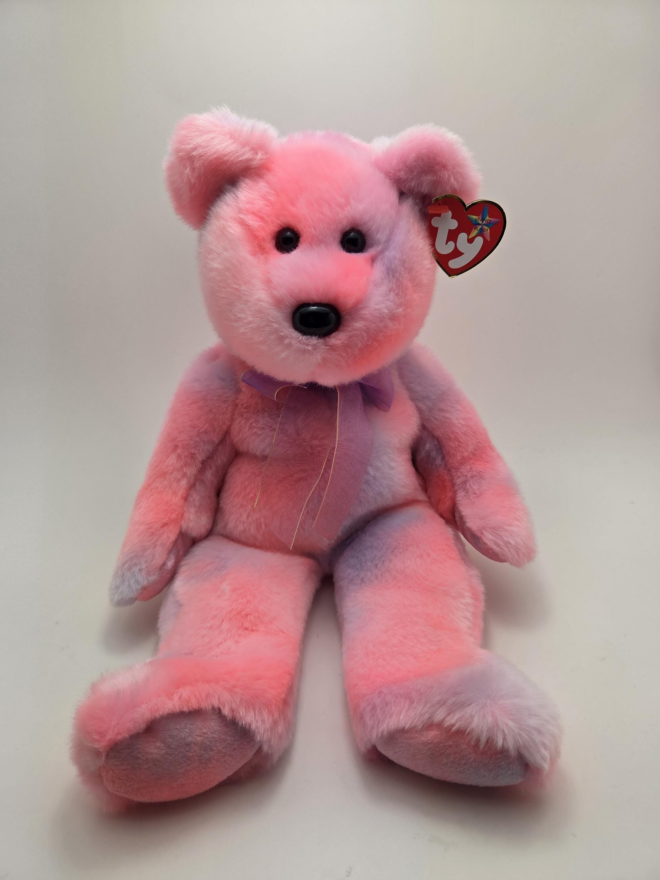 Ty Beanie Buddy “clubby V” the Pink Bear Ie (13.5 Inch) - Etsy