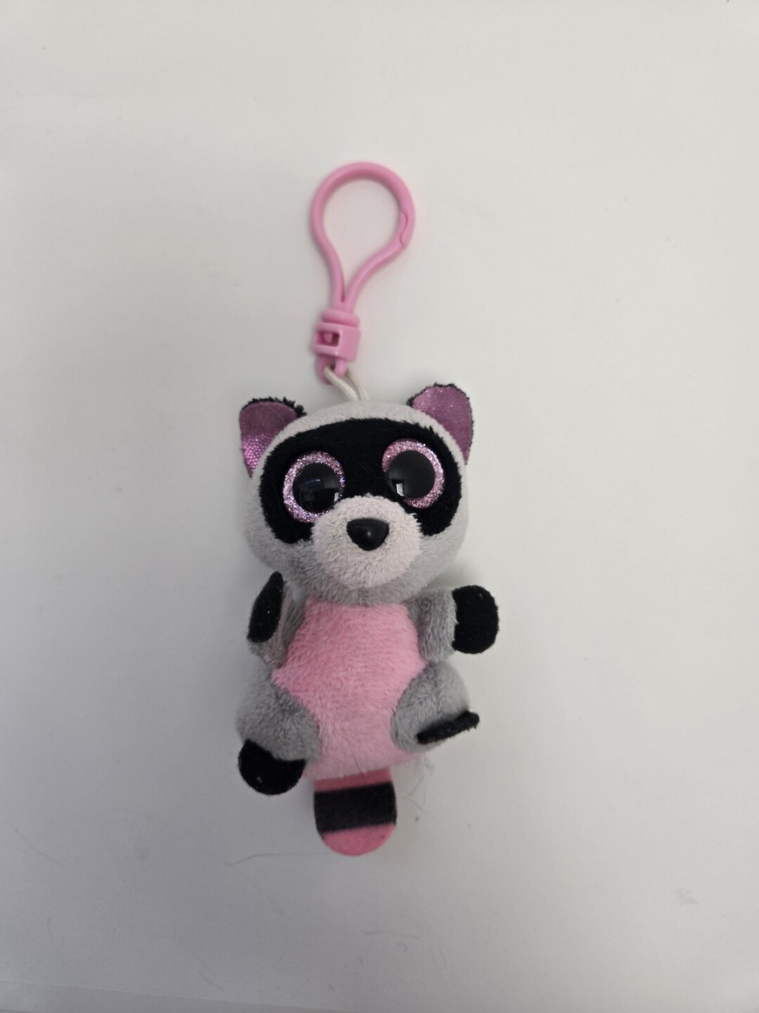 TY Beanie Boo Key Clip “rocco” the Racoon - No Tags *small* (3 Inch) - Etsy