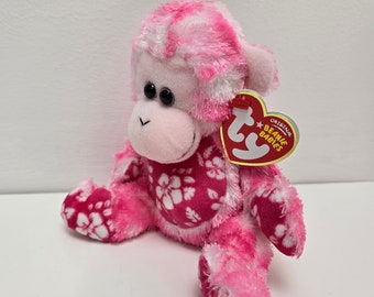 Ty ビーニーベイビー「サンセット」可愛いピンクのお猿さん！（6インチ
