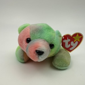Ty Beanie Baby “Sammy” the Tie-Dye Bear (8.5 inch) *Colours vary*