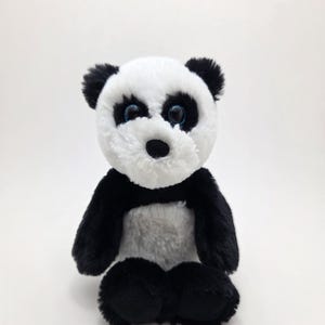 Ty Attic Treasure “Fluff” the Panda - No Hang Tag (8 inch)