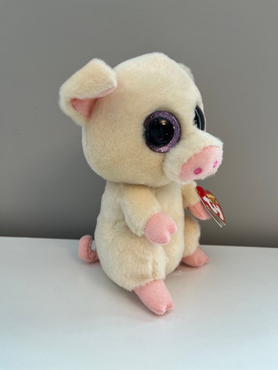 Ty - TY37200 - Beanie Boo's - Peluche Piggley Cochon - 15 cm