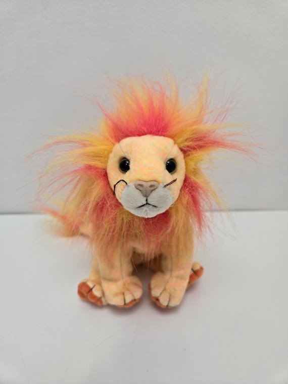 Ty Beanie Baby “bushy” the Lion! (7 Inch) - Etsy