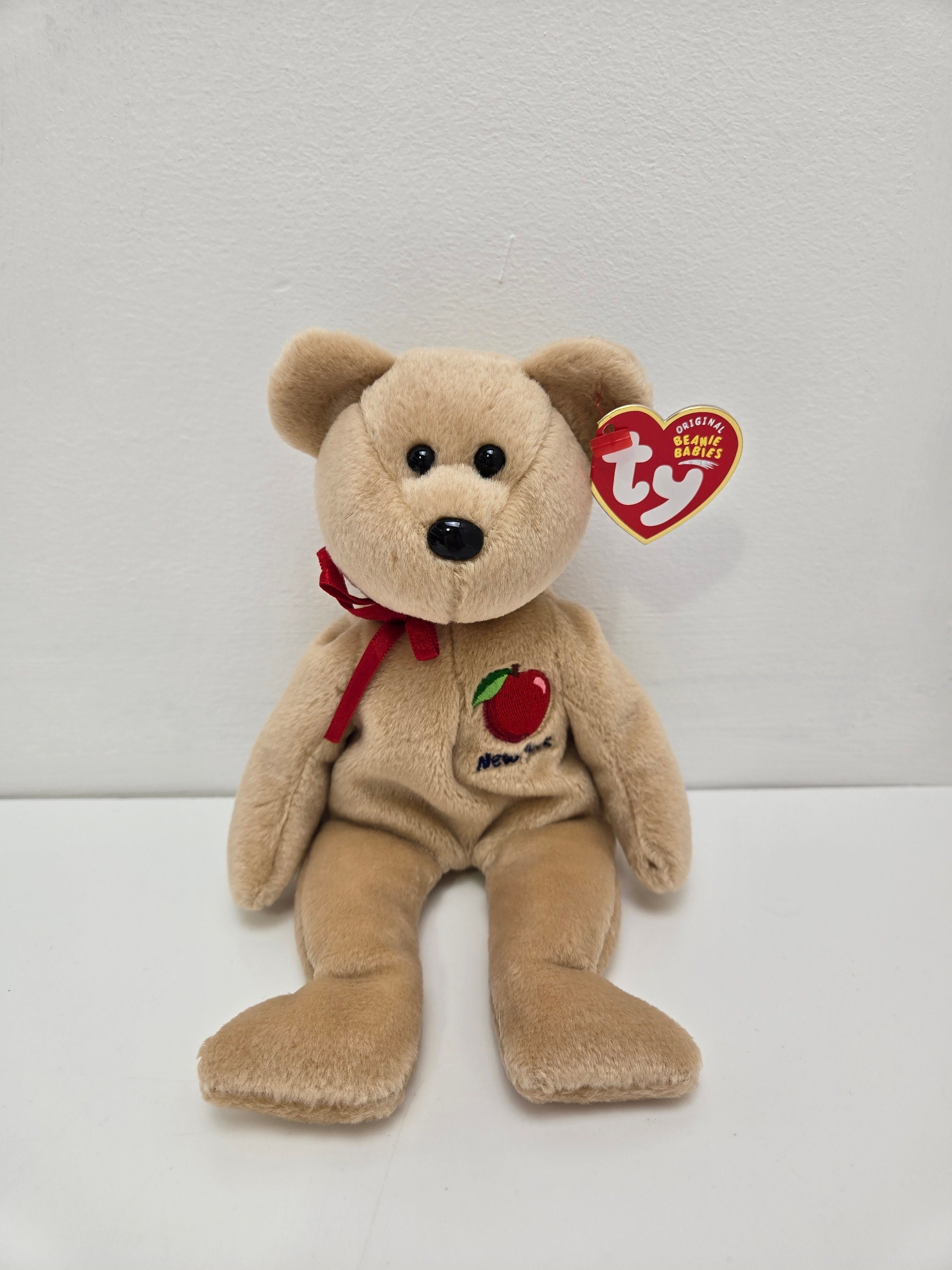 Ty Beanie Baby「ビッグアップル」ニューヨークベア - ニューヨーク