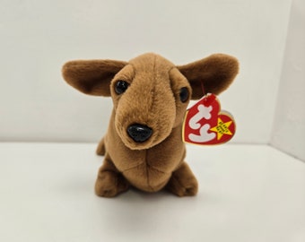 Ty クラシック フランク ザ ダックスフント ドッグ ぬいぐるみ 13