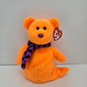 Ty Beanie Baby “Shivers” the Orange Ghost (6.5 inch)