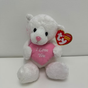 Ty Beanie Baby “Sweetling” the I Love You Mothers Day Bear or Gift for mom! (5 inch)