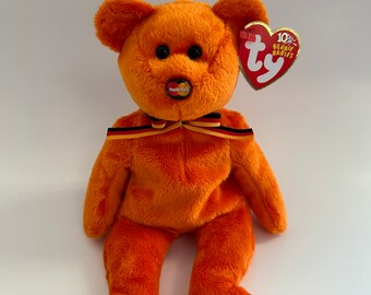 Ty Beanie Baby “M.C. Beanie III” the MasterCard Bear- Credit Card Exclusive (8.5 inch)