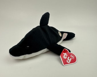 Ty Beanie Baby “Splash” the Whale - BBOC Exclusive *Rare* (8 inch)