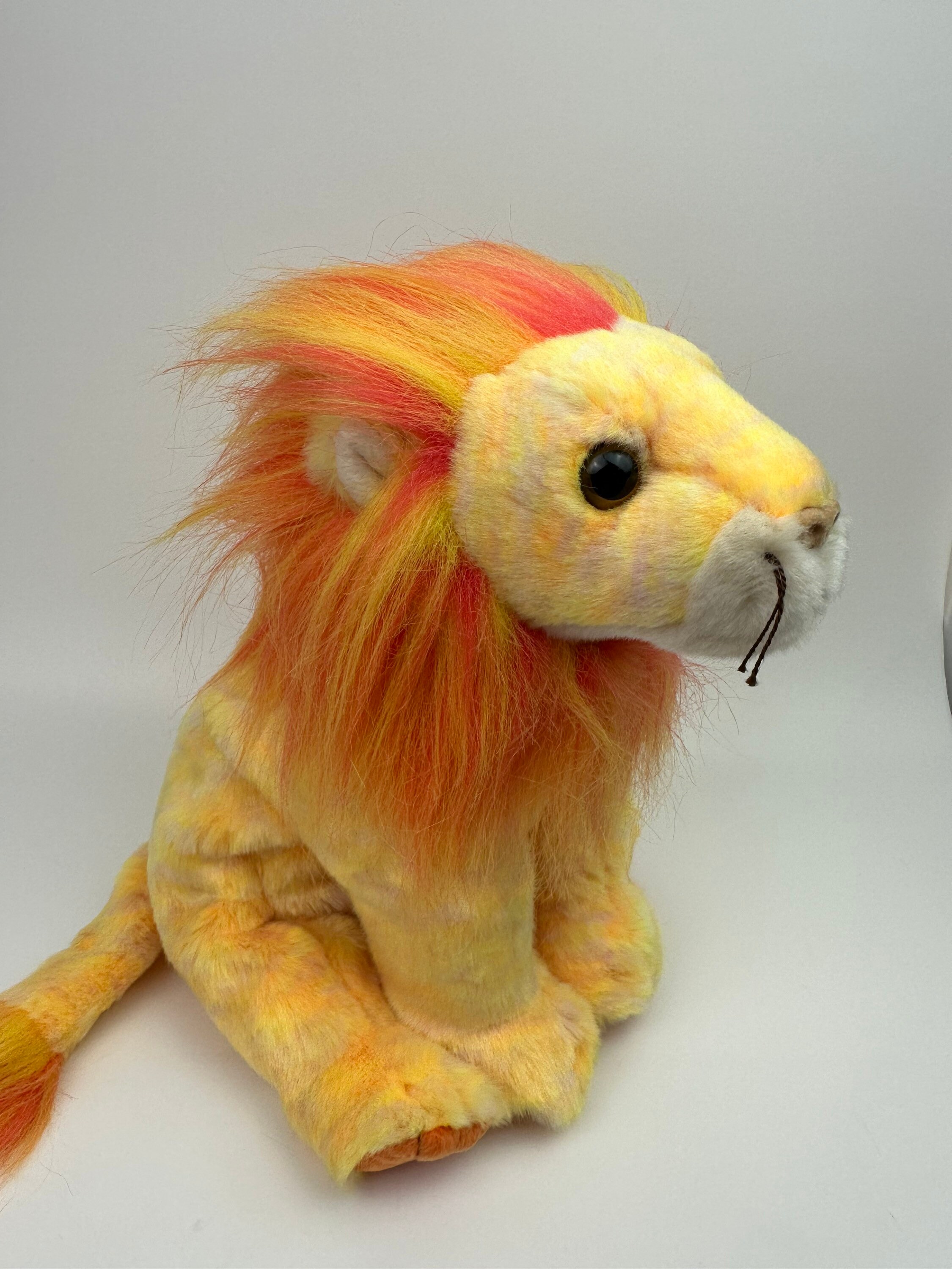 TYシリーズBEANIE BABYとBEANIE BUDDYのライオンぬいぐるみ Ty Beanie Buddy “bushy” the Lion! (9.5 Inch) - Etsy