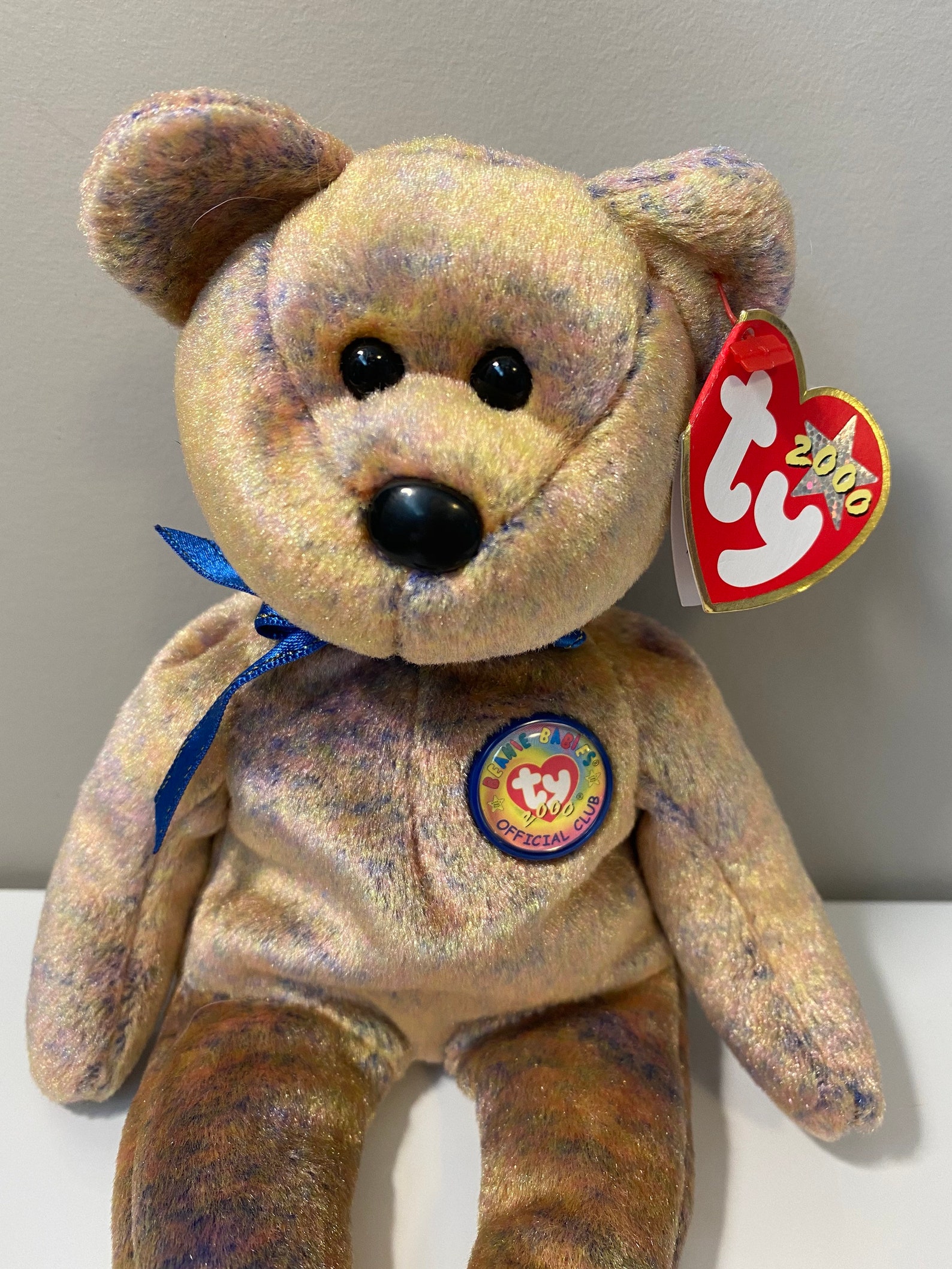 TY Beanie Baby clubby 3 the Bear One of the TY Club Bears | Etsy