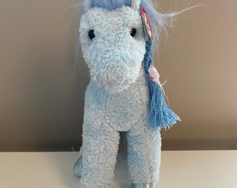 Navy Blue Plush Toy Horse Navy Blue Plush Toy Horse