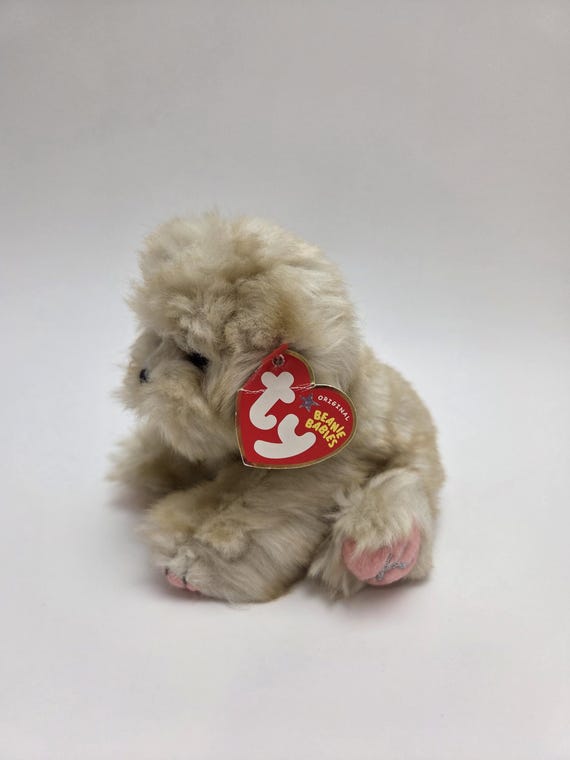 Ty Beanie Baby “senna Kun” Pink Pads Version! Motomachi