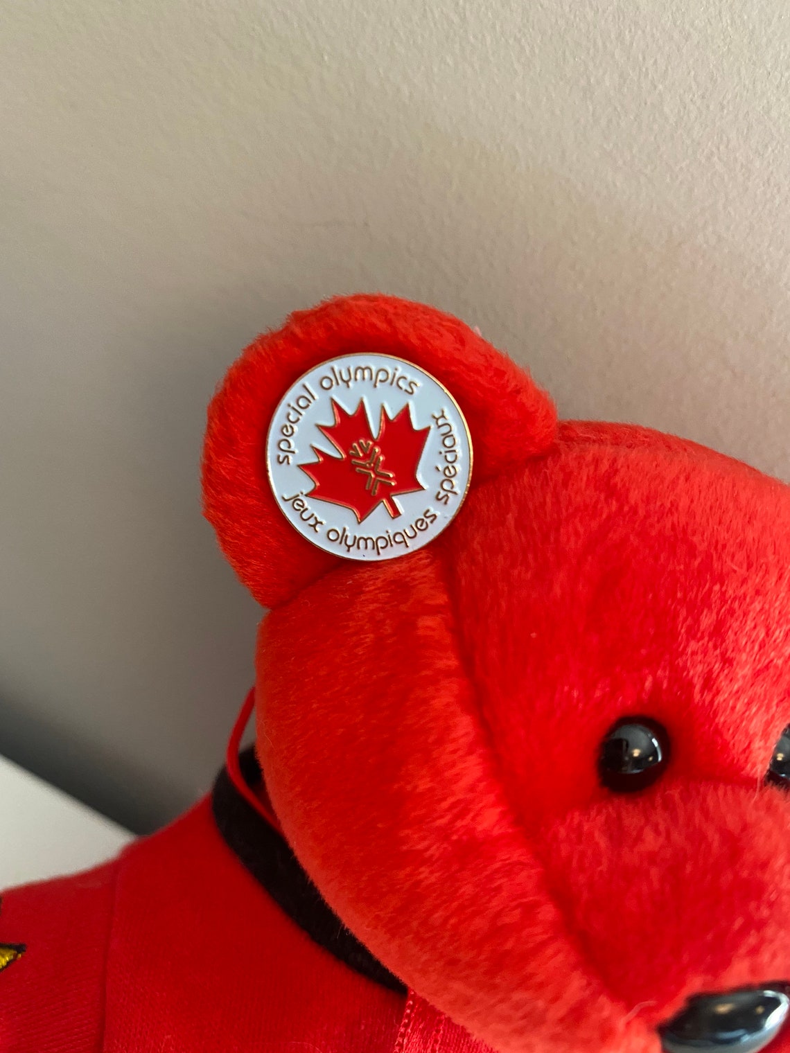 TY Beanie Baby canada the I Love Canada Special Olympics Etsy UK