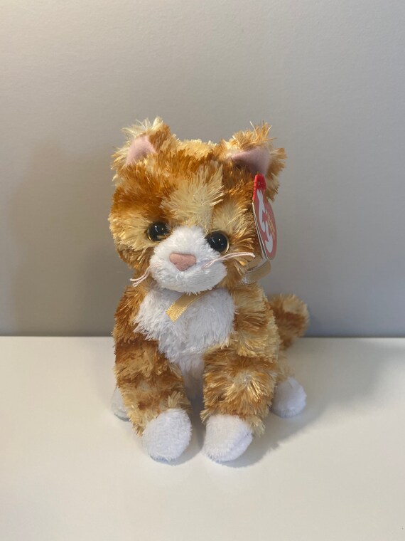 Ty Beanie Baby Romeo The Orange Cat Rare 5 5 Inch Etsy Canada