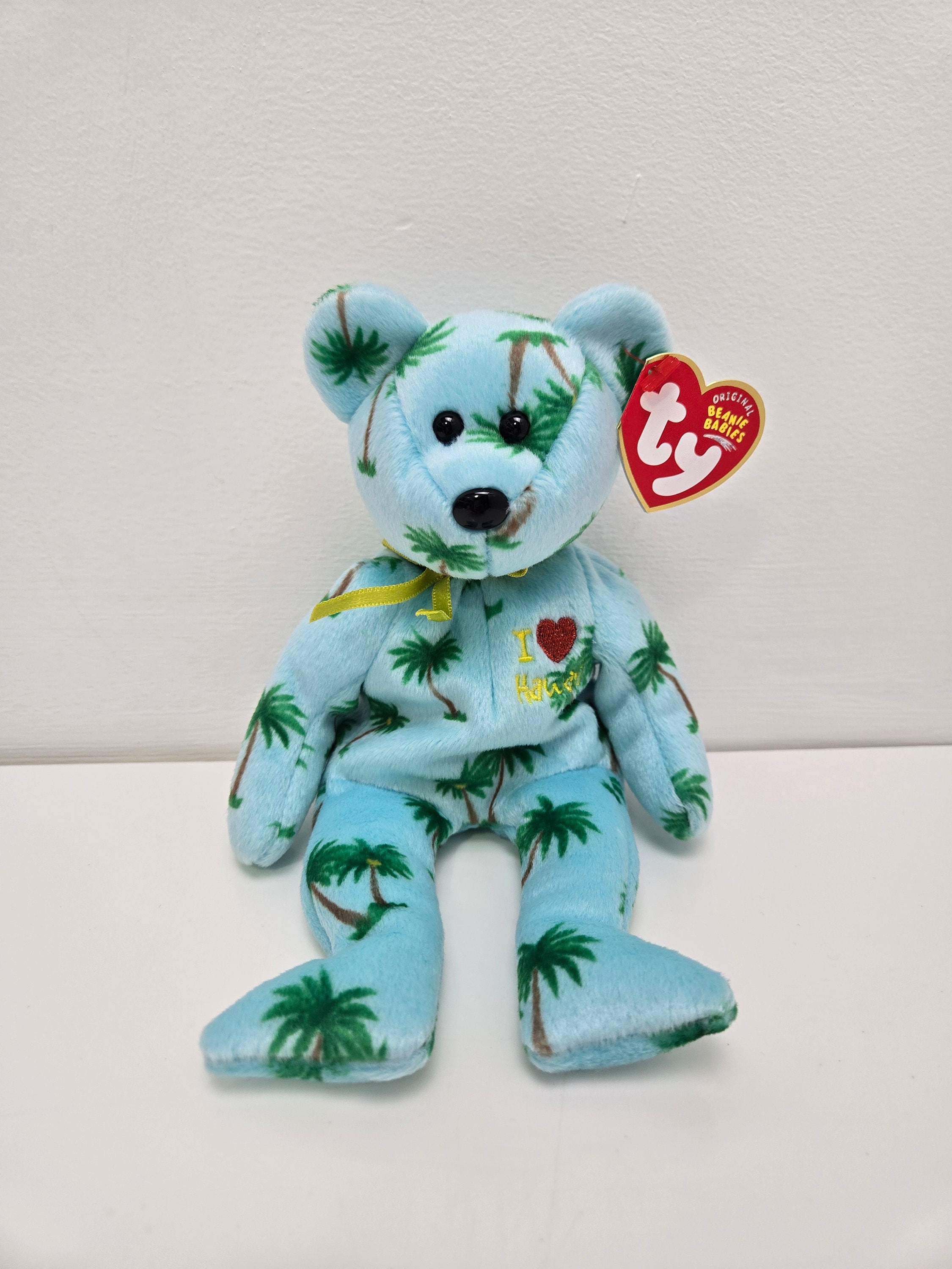 Ty Beanie Baby「I Love Hawaii」ベア - 州限定版 (8.5インチ) - Etsy 日本